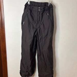 Wed'ze Men's Black Snowboard Pants Size 14 Years